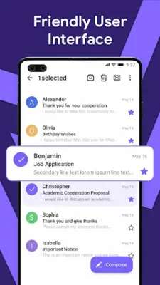 Email Lite android App screenshot 9